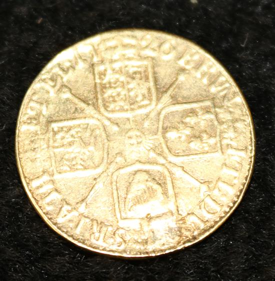 A George I gold guinea, 1726,